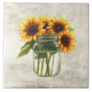 Search for sunflower kitchen tiles Rustic