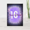 Search for 16 birthday cards Purple