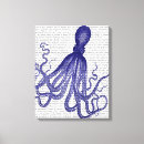 Search for vintage octopus canvas prints Animals