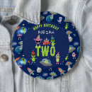 Search for cute alien badges Spaceship