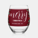 Search for christmas wine glasses Typography