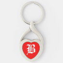 Search for b side key rings Red