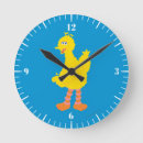 Search for big bird clocks Seasame st
