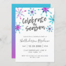Search for festive season invitations Snowflakes