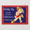 Search for red bandana invitations Cowgirl