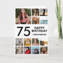 Search for five years Seventy fifth birthday