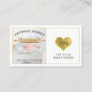 Search for bakery discount cards Watercolor