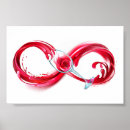 Search for infinity posters Red