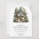 Search for gnome birthday invitations Enchanted