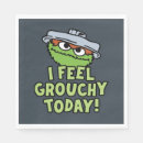 Search for sesame street napkins Grumpy