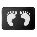 Search for footprint bath mats Pattern
