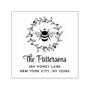 Search for bee rubber stamps Rustic