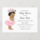 Search for ethnic princess baby shower invitations Pink