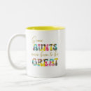 Search for great aunt mugs Funny