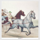 Search for vintage horse stickers Race