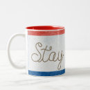 Search for red white striped mugs Boating