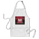 Search for plaid monogram aprons Elegant