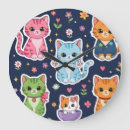 Search for cute clocks Kitten