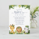 Search for wild jungle baby shower invitations Safari