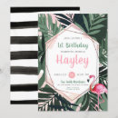 Search for watercolor flamingo invitations Girls