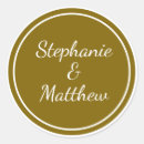 Search for bride and groom initials stickers Stylish