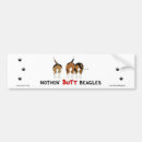 Search for beagle bumper stickers Funny