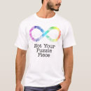 Search for puzzle pieces tshirts Autistic