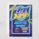 Search for kids glow party invitations Bounce