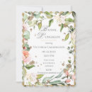 Search for blush floral invitations Greenery
