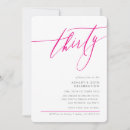 Search for fun 30th birthday invitations Stylish