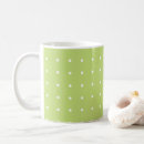 Search for white green polka dot mugs Retro