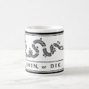 Search for join or die mugs America