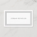 Search for elegant business cards Minimalist