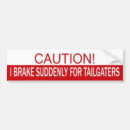 Search for caution bumper stickers Humourous