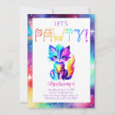 Search for kitty kid invitations Rainbow
