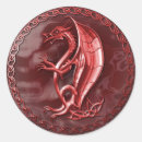 Search for red dragon stickers Celtic