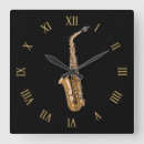 Search for saxophone clocks Jazz