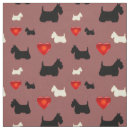 Search for scottie dog fabric Silhouette