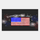 Search for large american flag stickers Fourth of july