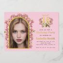 Search for orchid birthday invitations Pink