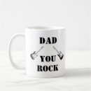 Search for you rock guitar mugs Dad