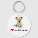 Search for chihuahua dog key rings Heart