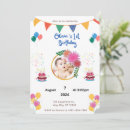 Search for ticket 1st birthday invitations Red