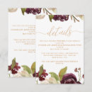 Search for side border cards invites Calligraphy