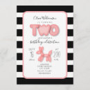Search for balloons birthday invitations Pink balloon