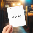 Search for vertical id badges Work