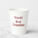 Search for mothers day party tableware Best grandma ever