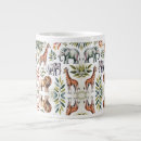 Search for jungle animals mugs White