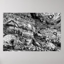 Search for black white skull posters Fantasy