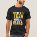 Search for the end is near tshirts Beer